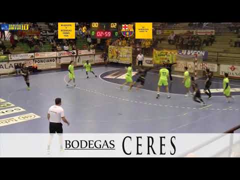 Resumen del encuentro Blasgon y Bodegas Ceres VdA 25-24 FC Barcelona B