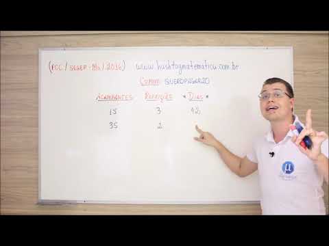 Raciocínio Lógico - Matemático: FCC / SEGEP-MA / 2016