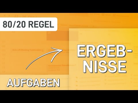 ⏰ Was das Pareto-Prinzip mit Deiner Aufgabenliste zu tun hat! (80/20 Regel)
