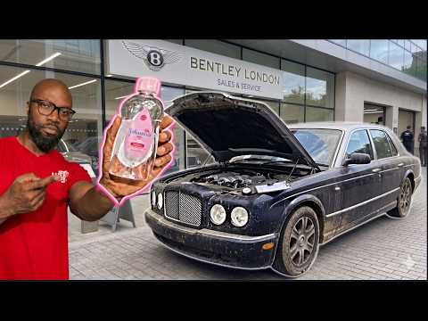 I Bought a  Broken $300,000 Bentley for $5,000… and Fixed It With BABY OIL