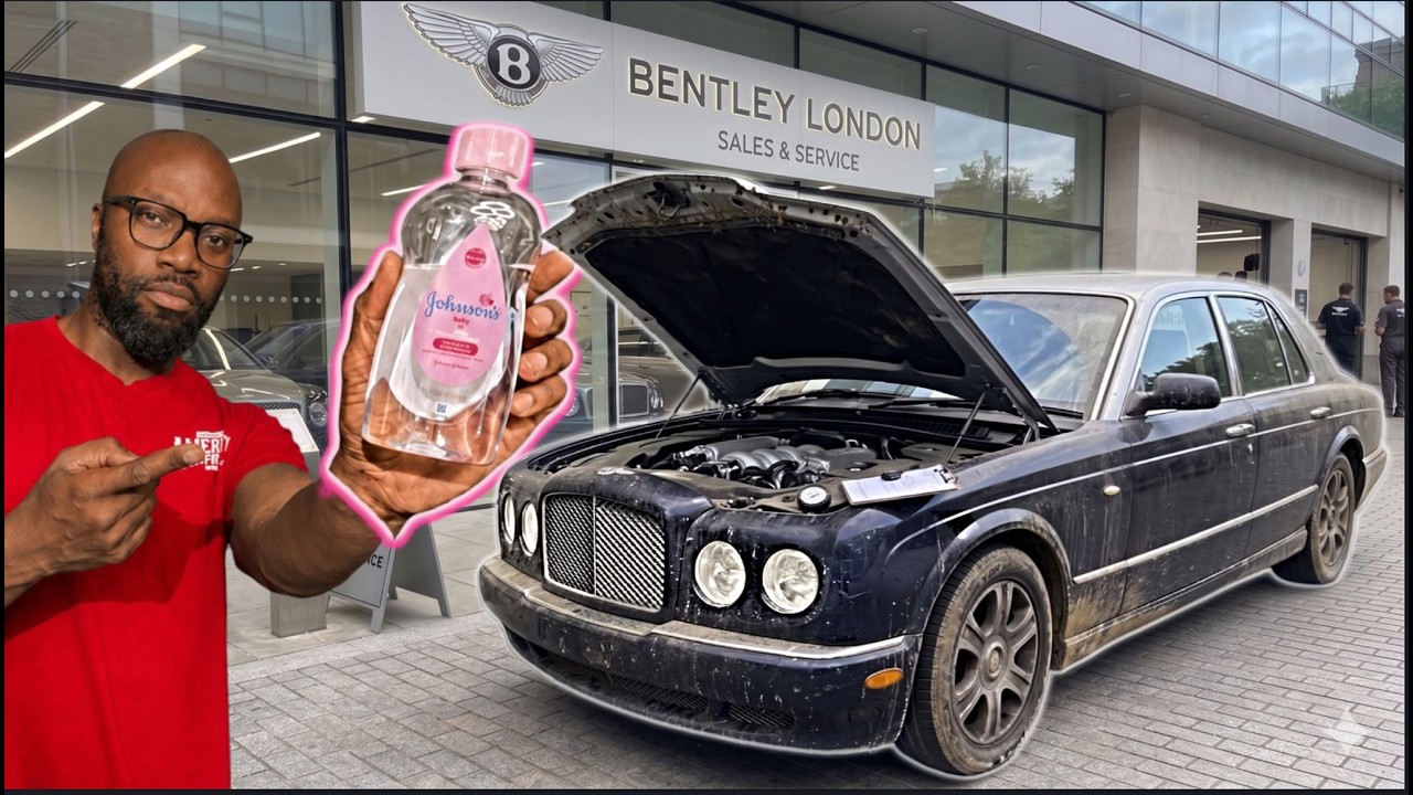 I Bought a Broken $300,000 Bentley for the Price of a Honda Civic… and Fixed It With BABY OIL