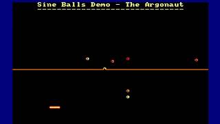 Sine Wave Ball Demo in Z80 Assembler - Amstrad CPC