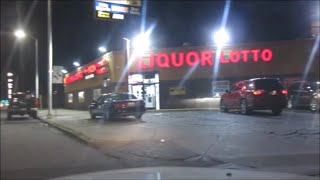 DETROIT STREETS AFTER MIDNIGHT