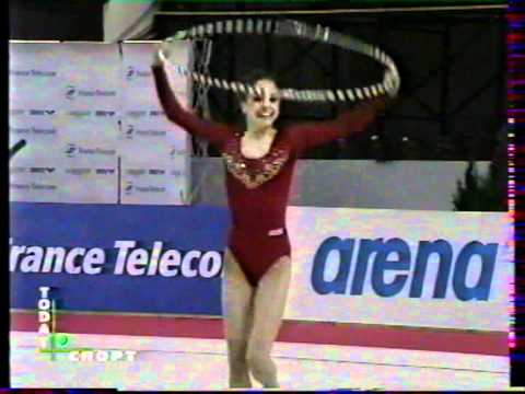 Teodora Alexandrova (BUL)  hoop   European Championships 1998  Qual