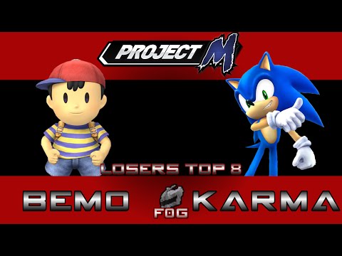 SW@GR October 2014|Project M-Losers Top 8: Bemo (Ness) vs Karma (Sonic)