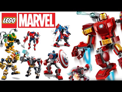 All Lego Marvel Mech Armor sets (2019 - 2021)