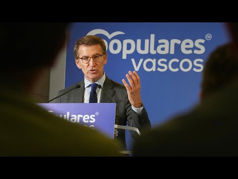 Alberto Núñez Feijóo y Carlos Iturgaiz presiden la Junta Directiva del PP vasco