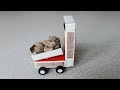 How To Make Matchbox Amazing Mini Dump Truck Home Made Mini Car With Cartboard Megok Craft