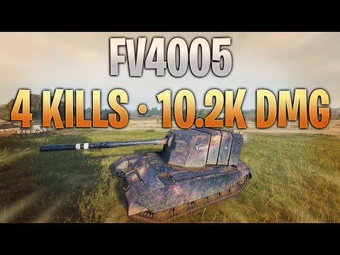 FV4005 - Destroyer Of Dreams (4 Kills - 10.2k Dmg)