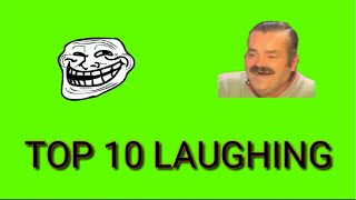 Top 10 Laughing Green Screen Clips - Best Laughing