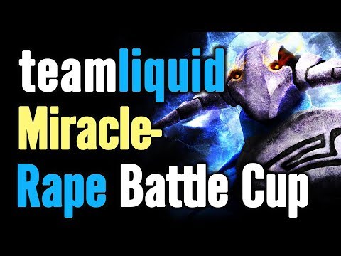 ✌ Miracle plays BATTLE CUP Totally Destroyed! Carry Mode: ON ✔