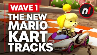 The NEW Mario Kart 8 Deluxe Tracks (Wave 1) - Switch Gameplay