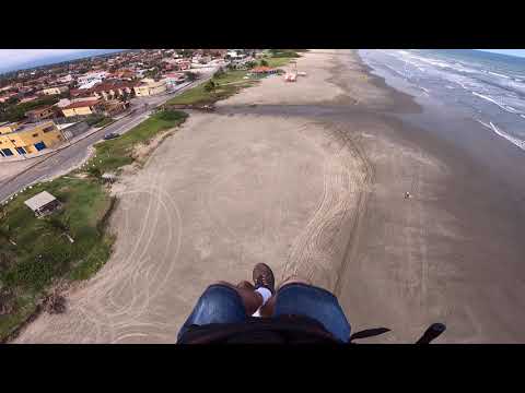 Voo 138 Paramotor IKE Costa com Hero 9 no capacete