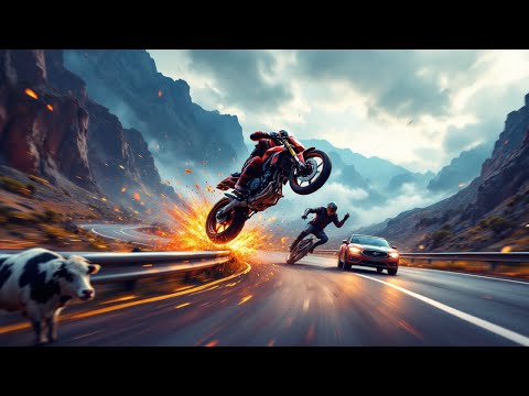 Ultimate Motorcycle Crashes Compilation 2025 – Epic Falls & Near Misses You Must See