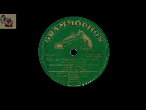 Wenn im Frühling die Blumen blühen - Efim Schachmeister - Refr.