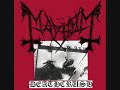 Mayhem - Deathcrush (1987)