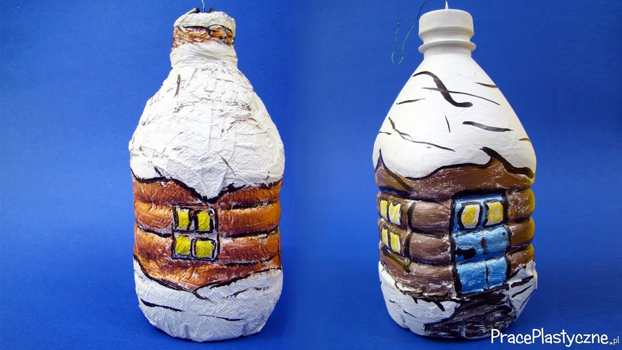 Jak zrobić bombkę z butelki?