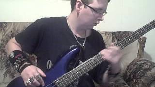 me playing white slavery by type o negative on bass