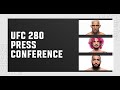 UFC 280 Press Conference Featuring Charles Oliveira, Sean O'Malley & Belal Muhammad