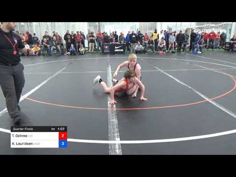 44 Kg Quarterfinal Trason Oehme Legends Of Gold Vs Kael Lauridsen NE Boyz