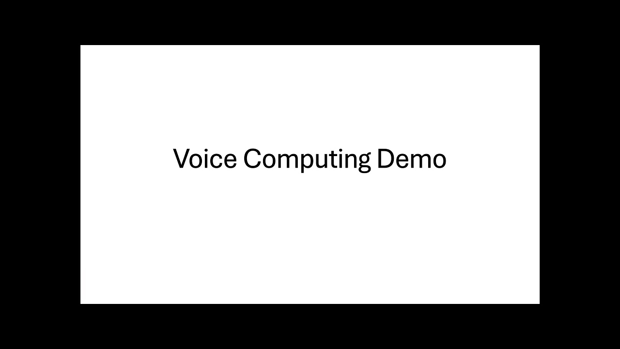 Voice Computing in PowerPoint Web: Next Slide Voice Command
