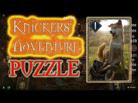 Thronebreaker The Witcher Tales Knickers' Adventure Puzzle