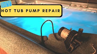 DIY Hot Tub Pump Replacement