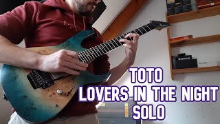 Toto - Lovers In The Night Solo Cover