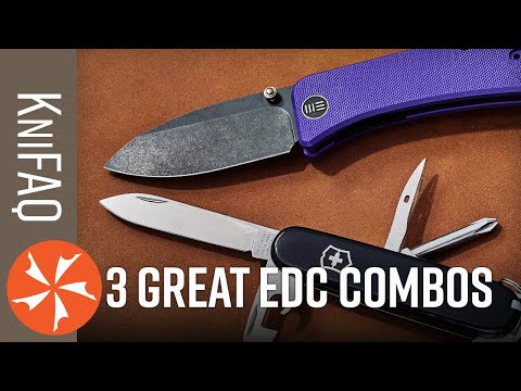 KnifeCenter FAQ #162: Best EDC Knife/Multi-Tool Combos?