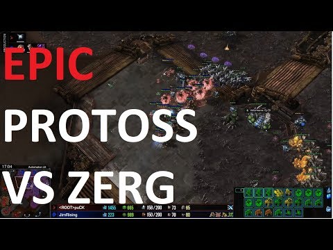 Starcraft 2 - EPIC - PvZ - puCK vs JimRising on Automaton