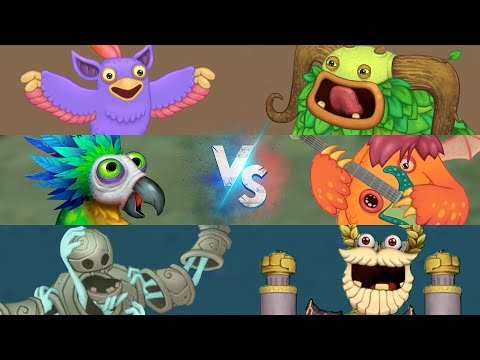 Monsters Duets of All Island #8 - Similar Monster Sounds | My Singing Monsters