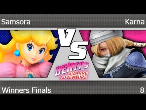DBA 8 - Samsora (Peach) vs GGEA | Karna (Sheik) Winners Finals - Smash 4