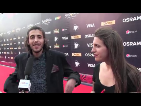ESCKAZ in Kyiv: Salvador Sobral (Portugal) on the Red Carpet