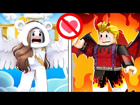 L'AMORE PROIBITO FRA ANGELO E DEMONE SU ROBLOX!