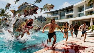 Download lagu Greedy humans unleash a piranha disaster, mutated eels slaughtering tourists. mp3 Download lagu Greedy humans unleash a piranha disaster, mutated eels slaughtering tourists. mp3