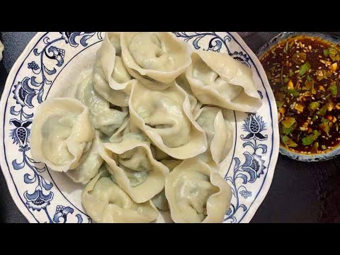Simple Tibetan Mokthuk Recipe | Veg momos | 干饺子 | Chinese dumpling