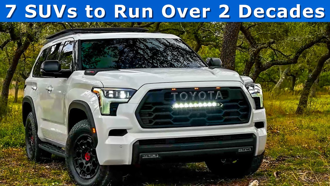 7 SUVs that Could Last 500,000 Miles or More
