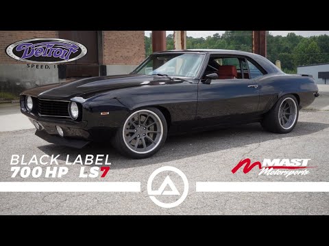 700 hp All Motor '69 Camaro Detroit Speed Built Restomod