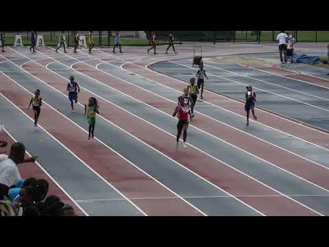 Girls 200m Dash 9-10 Year Old Heat 5 - 44th Annual Northwest Track and Field Classic 2019
