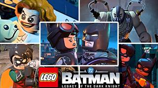 LEGO Batman Legacy of the Dark Knight FULL GAME Walkthrough No Commentary Gameplay