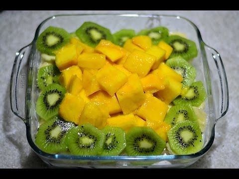 Fruit Salad With Cream Indian Breakfast Recipes @ Guru's Cooking