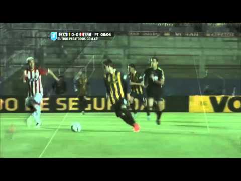 Lo tuvieron Lo Celso y Aguirre. R. Central 0 - Estudiantes 1. Cuartos. Copa Argentina 2015. FPT.