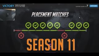 Overwatch Season 11 | Widowmaker Ranked moments | road to Grandmaster
