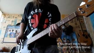 Red Hot Chili Peppers BASS Medley - 50 Riffs in Am