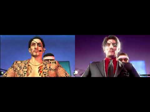 Yakuza Dead Souls/LAD: PYIH - Get To The Top! (Karaoke Cinematic🎤🎶) (Side-by-Side Comparison)