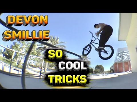 DEVON SMILLIE INSTAGRAM COMPILATION BMX TRICKS (PART 2)