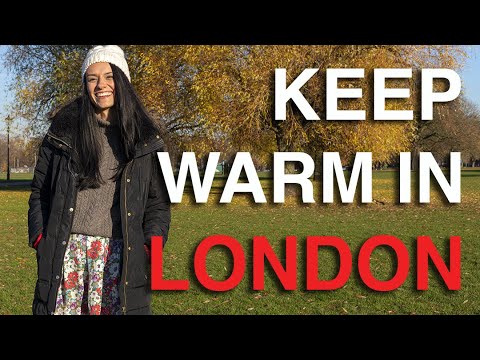 How to Stay Warm When Visiting London ❄️| Winter in London | Love and London