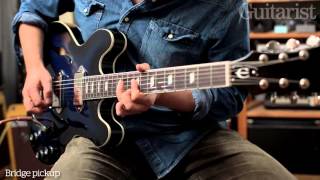 Epiphone Gary Clark Jr Blak &amp; Blu Casino