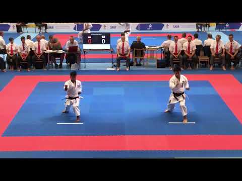 Bassai Dai (JPN vs IDN) - 13th SKIF WCH 2019 - Denmark - Kata Bassai Dai