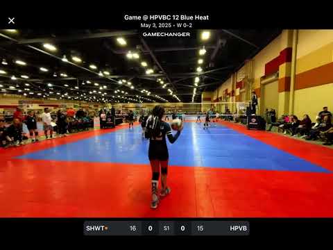 (Point Clips) HPVBC 12 Blue Heat v  Show Time 12u w/ Scorekeeping